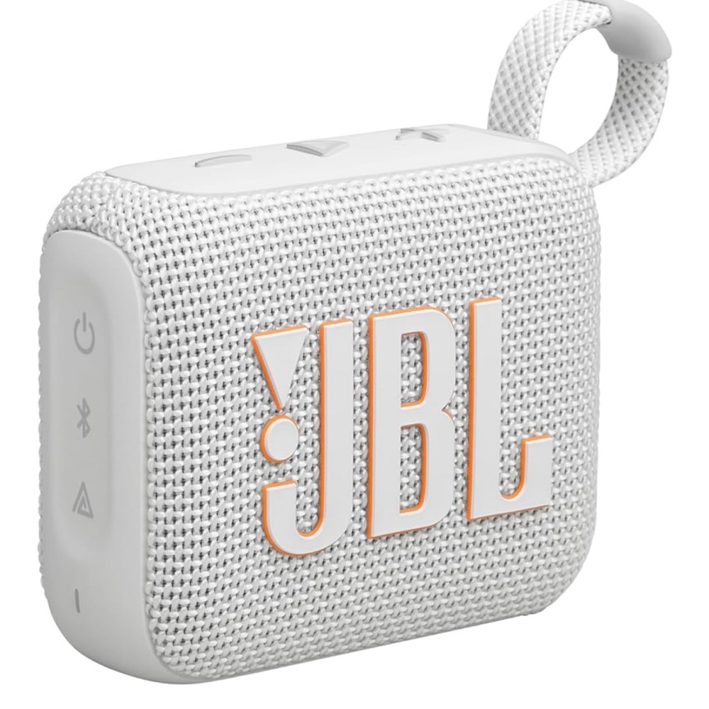 JBL Compact White Bluetooth Speaker